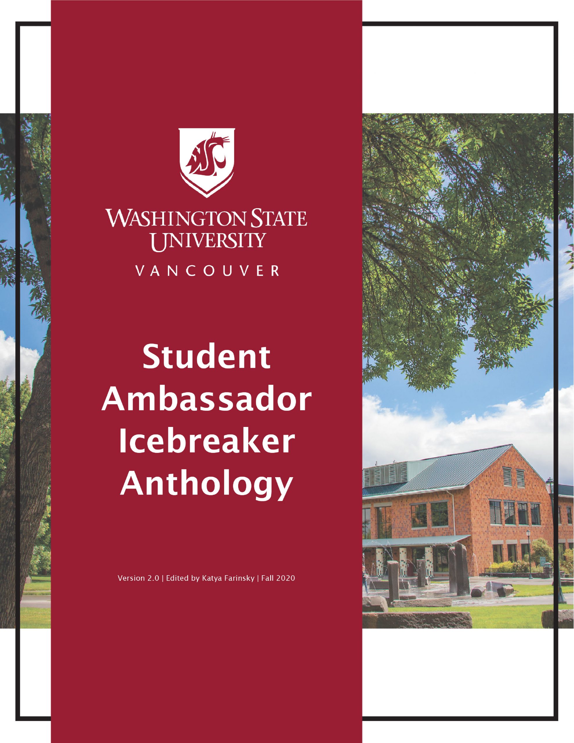 WSU Vancouver Student Ambassador Icebreaker Anthology